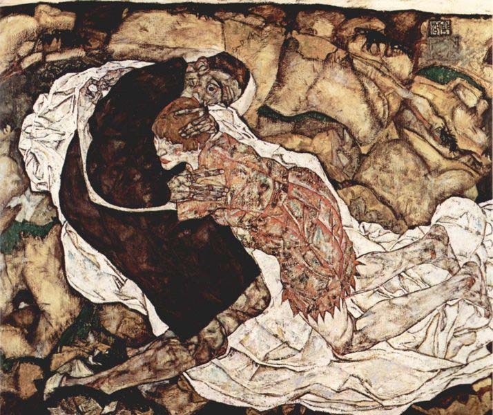 Egon Schiele Tod und Madchen